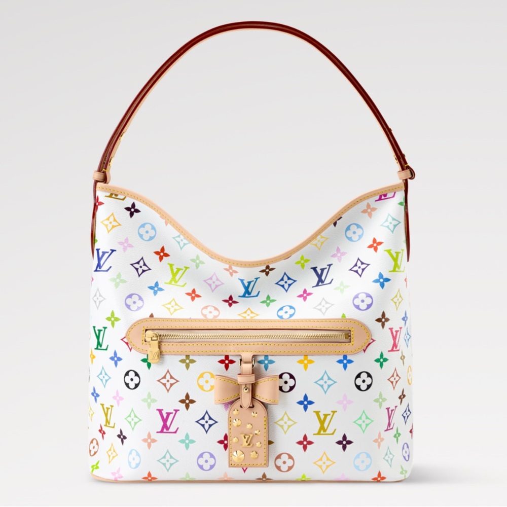 Louis Vuitton x Murakami Multicolor Monogram LINEUP Shoulder/Crossbody Bag